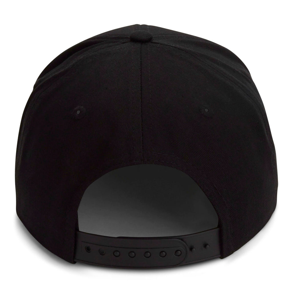 Paramount Apparel Black Foam Backed Rope Cap