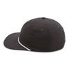 Paramount Apparel Charcoal/White Foam Backed Rope Cap