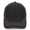 Paramount Apparel Black/White Performance Mesh Back Cap