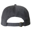 Paramount Apparel Charcoal Caps 101 Unstructured Jockey Brushed Twill Cap