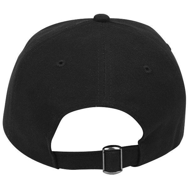 Paramount Apparel Black Unstructured Brushed Twill Cap