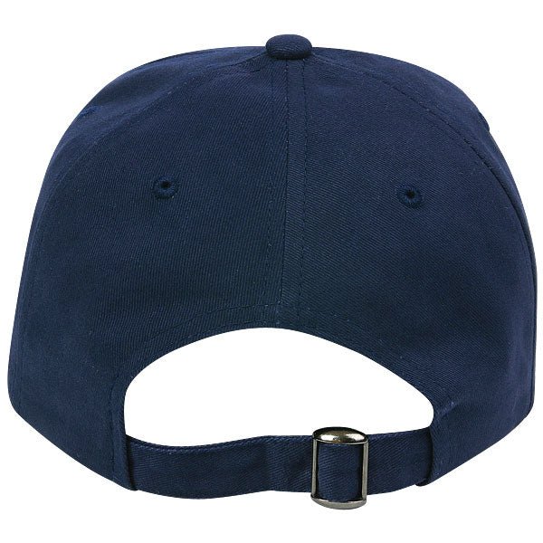 Paramount Apparel Navy Unstructured Brushed Twill Cap