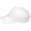 Paramount Apparel White Unstructured Brushed Twill Cap