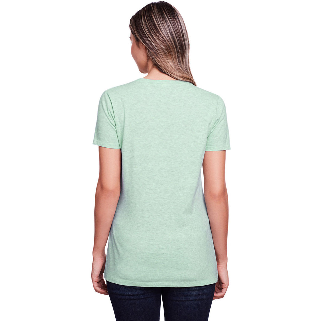 Fruit of the Loom Women's Mint To Be Heather ICONIC T-Shirt