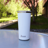 Zusa White Commuter Tumbler 20 oz