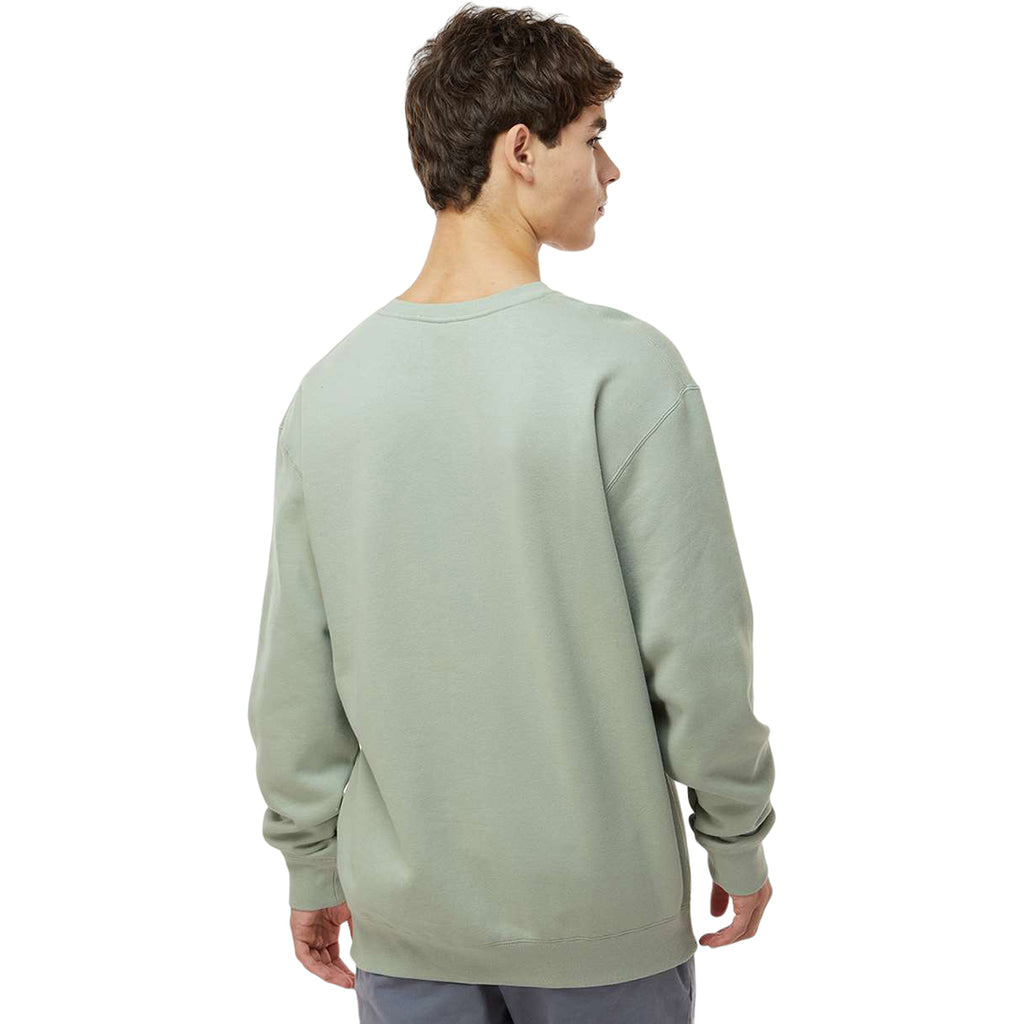 Independent Trading Co. Men's Dusty Sage Heavyweight Crewneck Sweatshirt