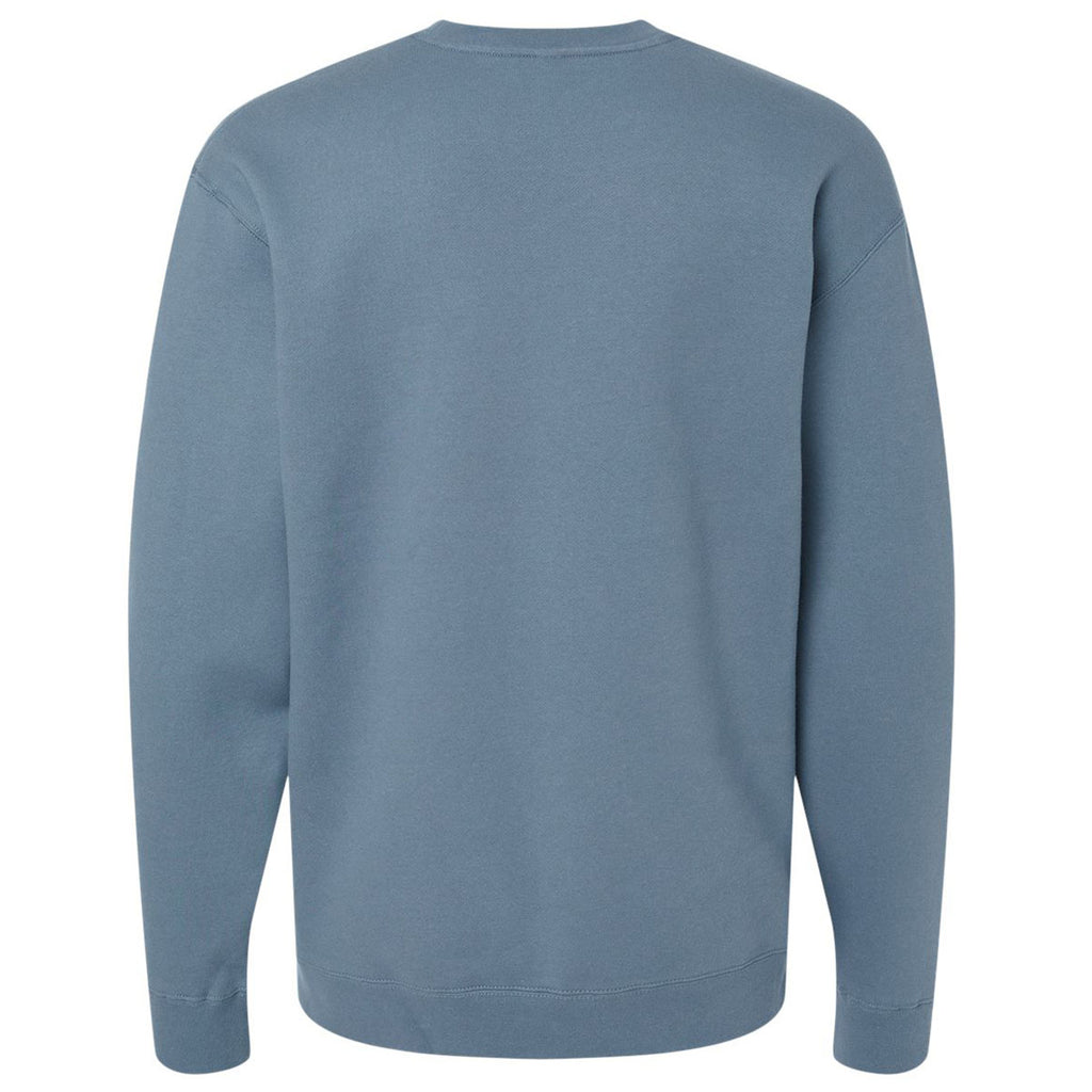 Independent Trading Co. Men's Storm Blue Heavyweight Crewneck Sweatshirt