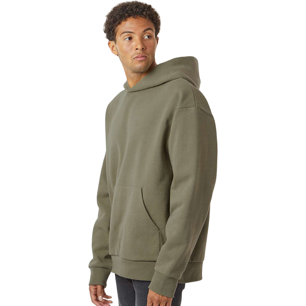 Independent Trading Co. Men's Olive Mainstreet Hooded Sweatshirt