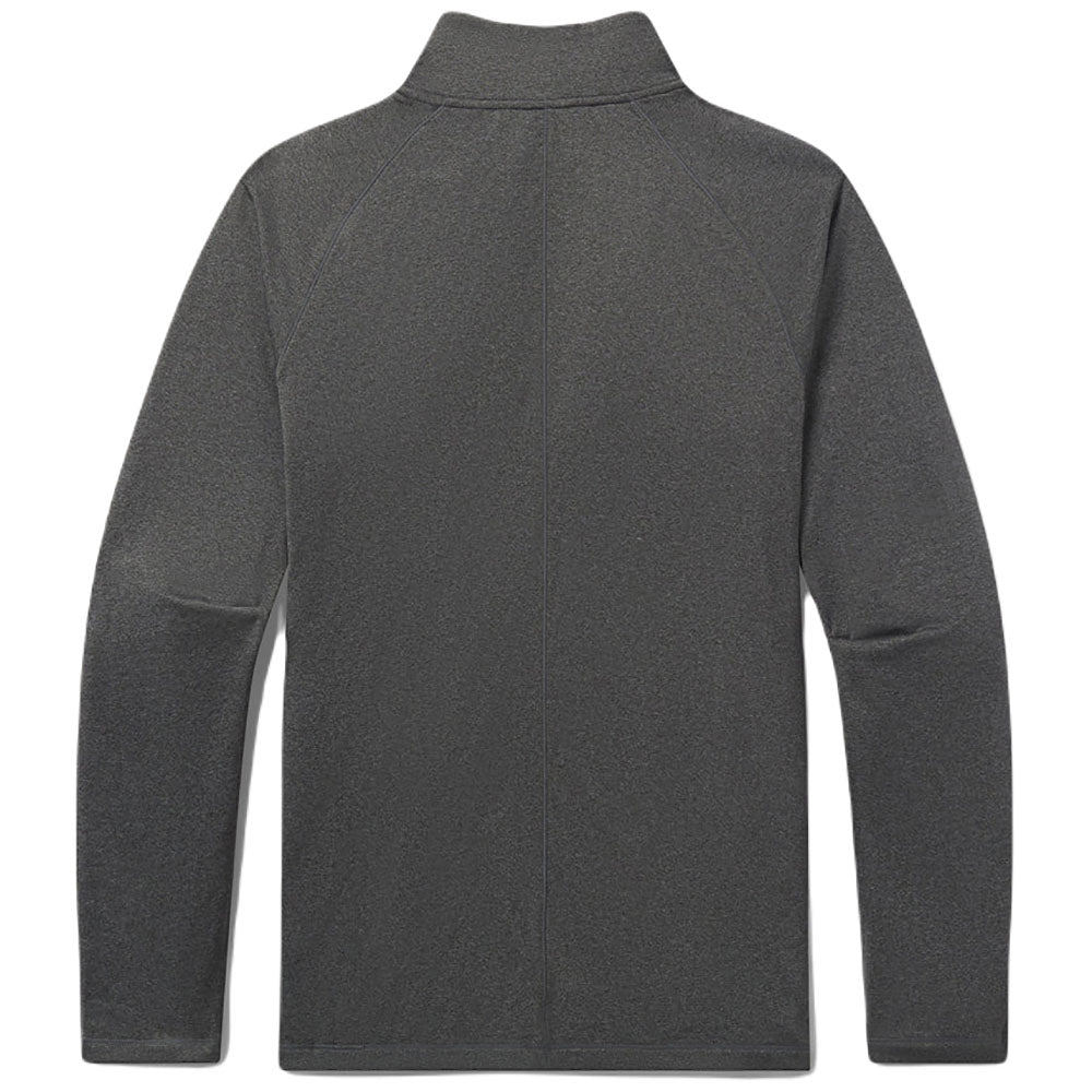 UNRL Men's Heather Charcoal Interlock Quarter Zip