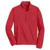 Port Authority Men's Rich Red Zephyr 1/2-Zip Pullover