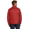 Port Authority Men's Fire Red/ Graphite Packable Puffy Jacket