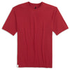 Johnnie-O Men's Crimson Heathered Spencer Cotton T-Shirt