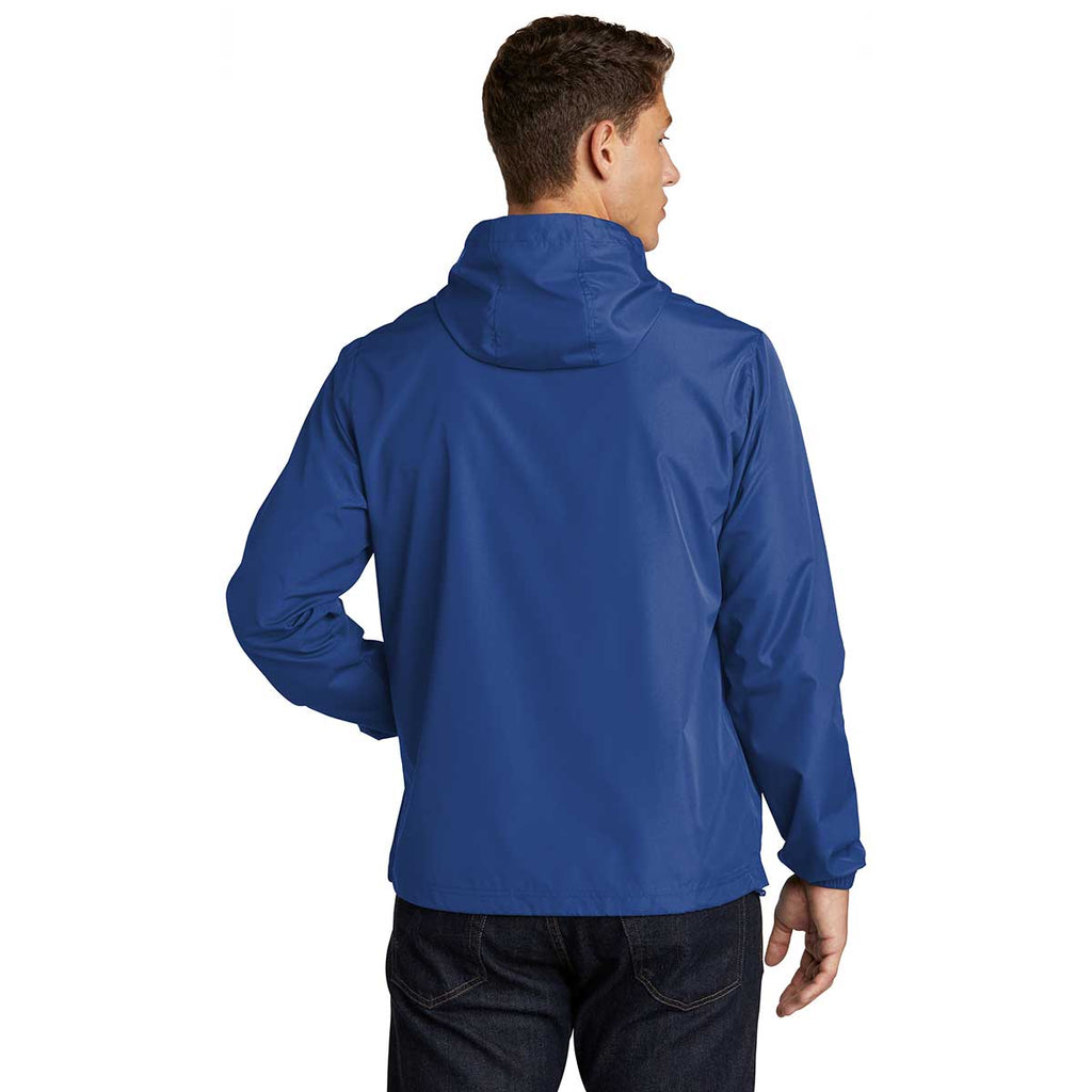 Sport-Tek Men's True Royal Packable Anorak