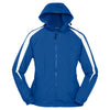 Sport-Tek Men's True Royal/White Fleece-Lined Colorblock Jacket