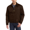 Dickies Men's Dark Brown 8 oz. Lined Eisenhower Jacket