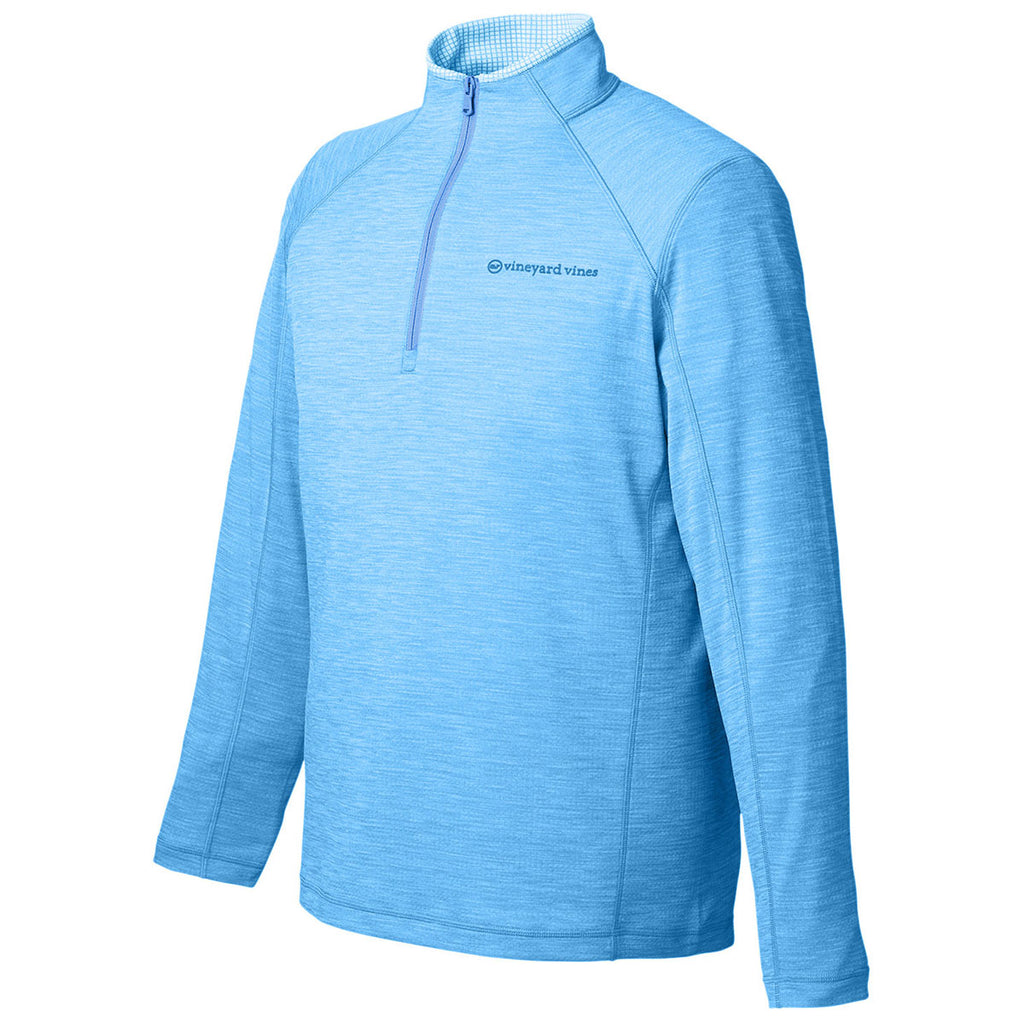 Vineyard Vines Men's Ocean Breeze Sankaty Quarter-Zip Pullover