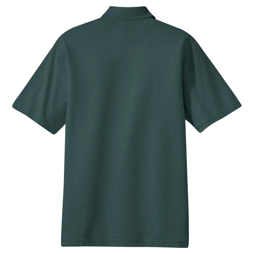 Port Authority Men's Dark Green Tall Rapid Dry Polo