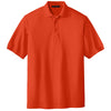 Port Authority Men's Orange Silk Touch Polo