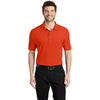 Port Authority Men's Orange Silk Touch Polo