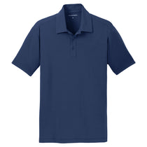 Port Authority Men's Estate Blue Cotton Touch Performance Polo