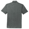 Port Authority Men's Charcoal Heather Trace Heather Polo