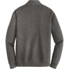 Port Authority Men's Charcoal Heather/Medium Grey Heather Interlock 1/4-Zip