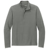 Port Authority Men's Shadow Grey Fairway Stretch Quarter Zip