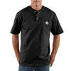 Carhartt Men's Black S/S Workwear Henley