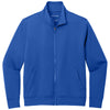 Port Authority Men's True Royal C-FREE Double Knit Full-Zip