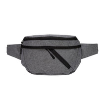 Logomark Grey Ontario Two-Pocket Crossbody / Waist Bag