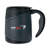 Sovrano Grey Olimpio 15 oz. Microwavable Double Wall Mug