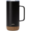 Perka Black Kerstin 16 oz. 304 Stainless Steel Mug