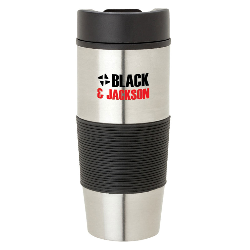 Sovrano Black Grande 16 oz. Steel & PP Tumbler