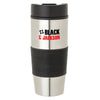 Sovrano Black Grande 16 oz. Steel & PP Tumbler