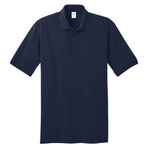 Port & Company Men's Deep Navy Tall Core Blend Jersey Knit Polo