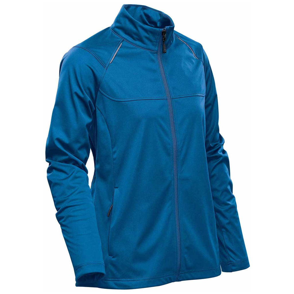 Stormtech Women's Azure Blue Greenwich Lightweight Softshell Jacket