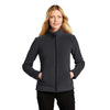 Port Authority Women's Graphite/Deep Black Ultra Warm Brushed Fleece Jacket