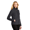 Port Authority Women's Graphite/Deep Black Ultra Warm Brushed Fleece Jacket