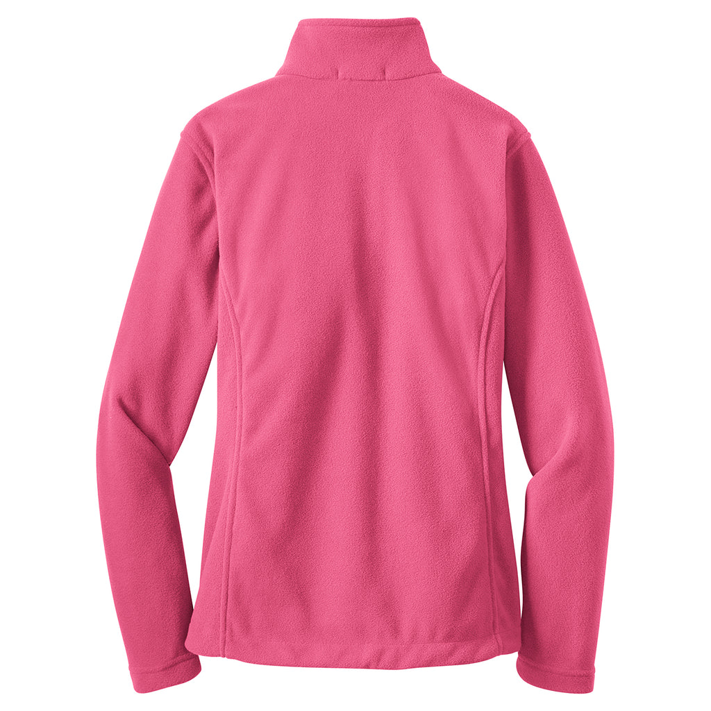 Port Authority Women's Pink Blossom Value Fleece Jacket