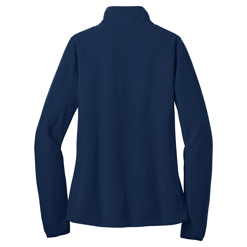 Port Authority Women's True Navy Microfleece 1/2-Zip Pullover