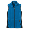 Port Authority Women's Imperial Blue/Black R-Tek Pro Fleece Full-Zip Vest