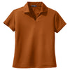 Sport-Tek Women's Texas Orange Dri-Mesh V-Neck Polo