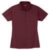 Sport-Tek Women's Maroon Dri-Mesh Pro Polo