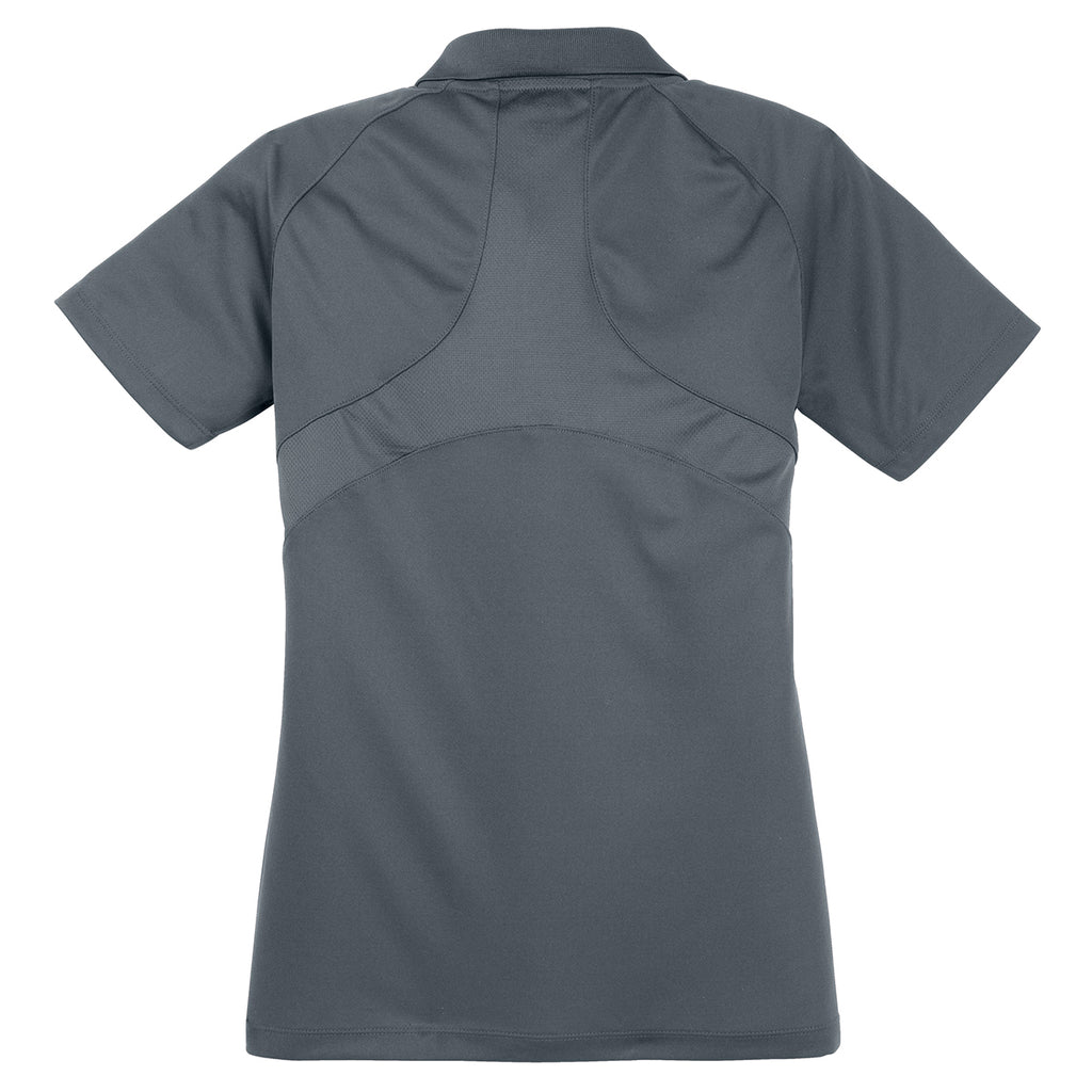 Sport-Tek Women's Steel Dri-Mesh Pro Polo