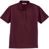 Port Authority Women's Maroon Dry Zone Ottoman Polo