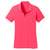 Port Authority Women's Hot Coral Cotton Touch Performance Polo