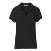 Port Authority Women's Black Rapid Dry Mesh Polo