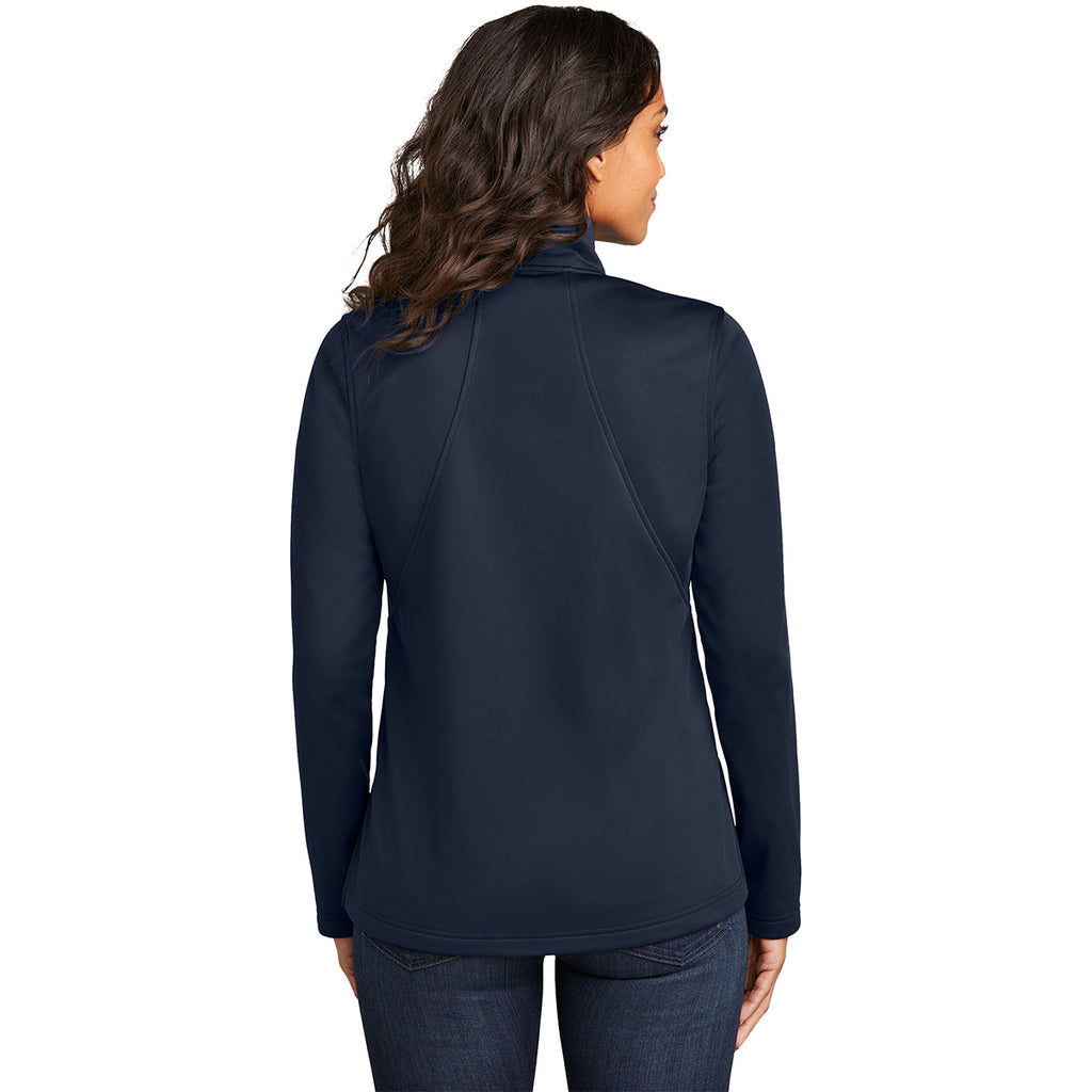 Port Authority Women's True Navy Flexshell Jacket