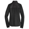 Port Authority Women's Deep Black Hybrid Soft Shell Jacket