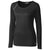 Cutter & Buck Women's Black Long Sleeve Jaimie Scoop Neck